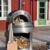 Crna inox modulna peć za pizzu na drva 15737